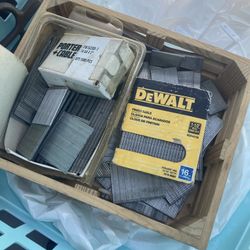 Box Of Finish Nails For Nail Gun