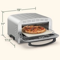 Cuisinart Indoor Pizza Oven – Temp reaches 700°F  – Stainless Steel