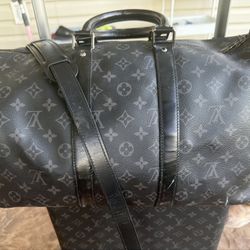 Louis Vuitton Monogram Keepall Bandoulière 55 