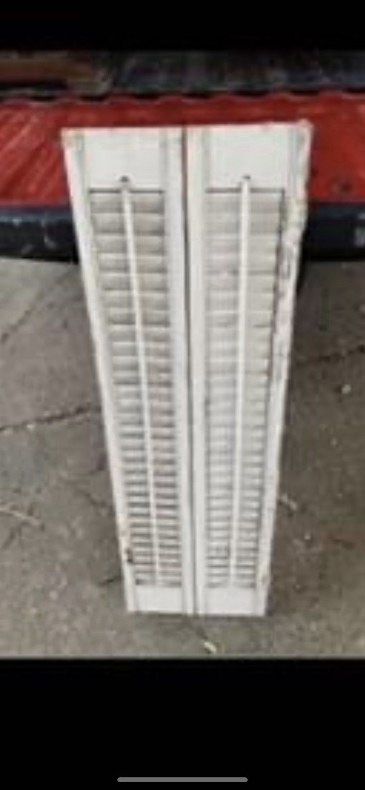 SHUTTERS 3 at 11"w x 35" tall
