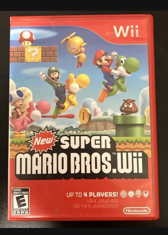 Wii Super Mario Bros. Complete With Manual. Check Out My Other Listings For More Wii Games