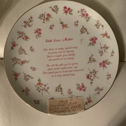 Plate For mother