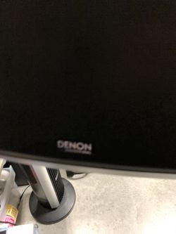 Denon portable speaker blutooth new