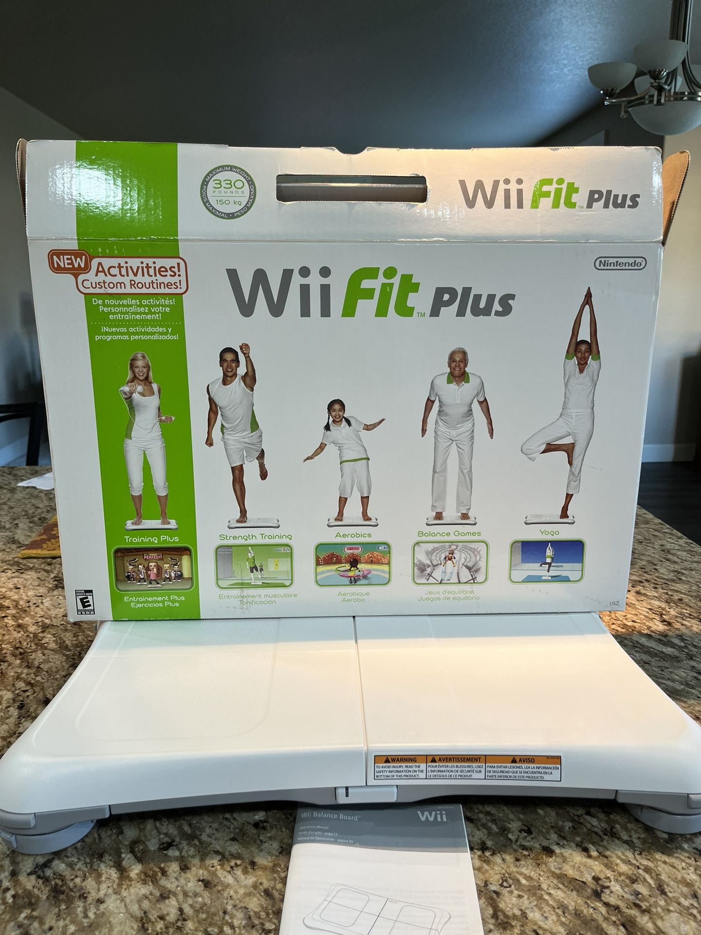 Wii Fit Plus Board And CD