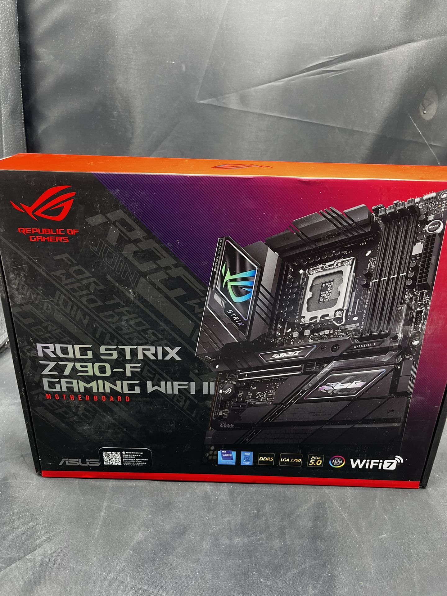 Asus Rog Strix Z790-f Gaming Wifi Ii Lga 1700(intel 14th &13th & 12th Gen) Atx