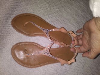 Bejeweled sandles size 8 1/2
