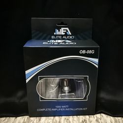 Elite Audio OB-08G Amplifier Installation Kit – 1000 Watt Complete Kit –