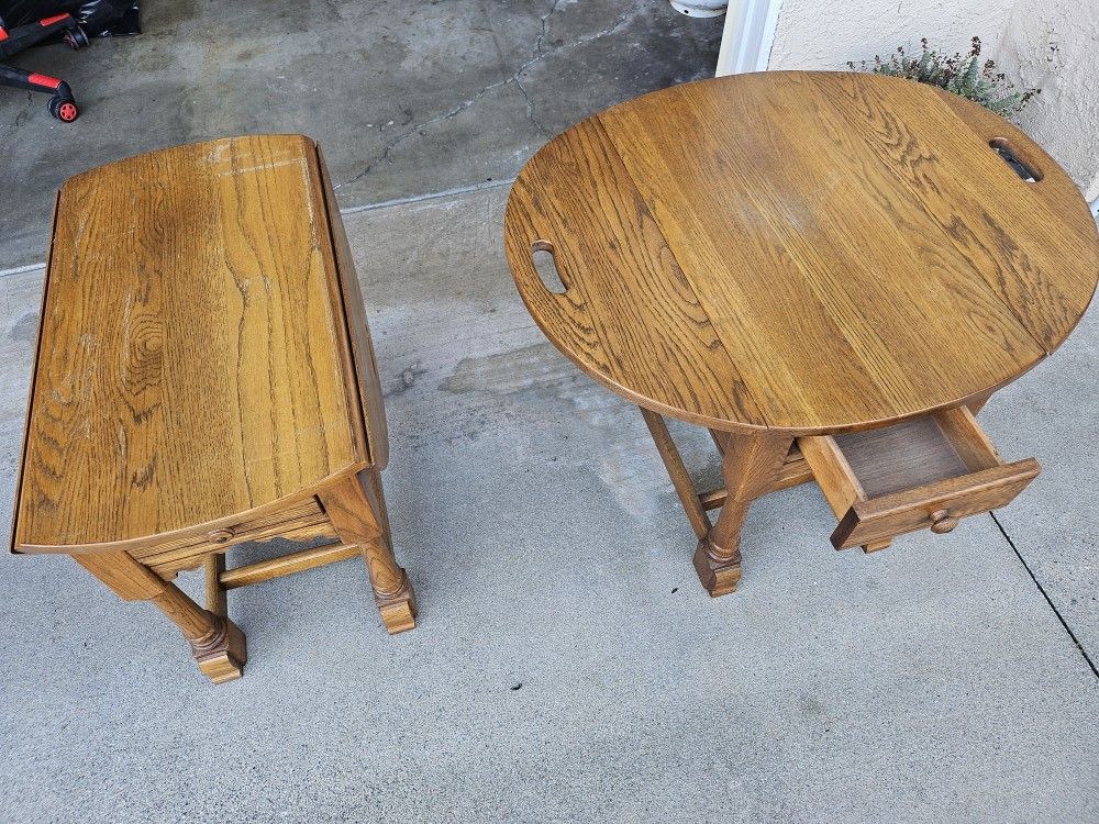 Unique Vintage End Tables/Side Tables