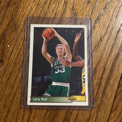 Upper Deck 92-93 LARRY BIRD! Fresh Out The Box! #33a