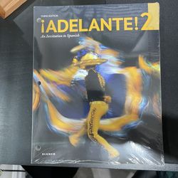 Adelante! 2 Spanish Textbook for College