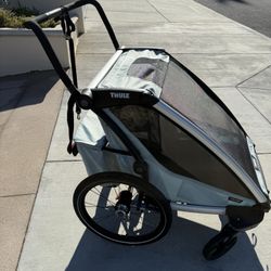 Thule Chariot Cross 2 - Multisport Double Cycle Trailer / Stroller