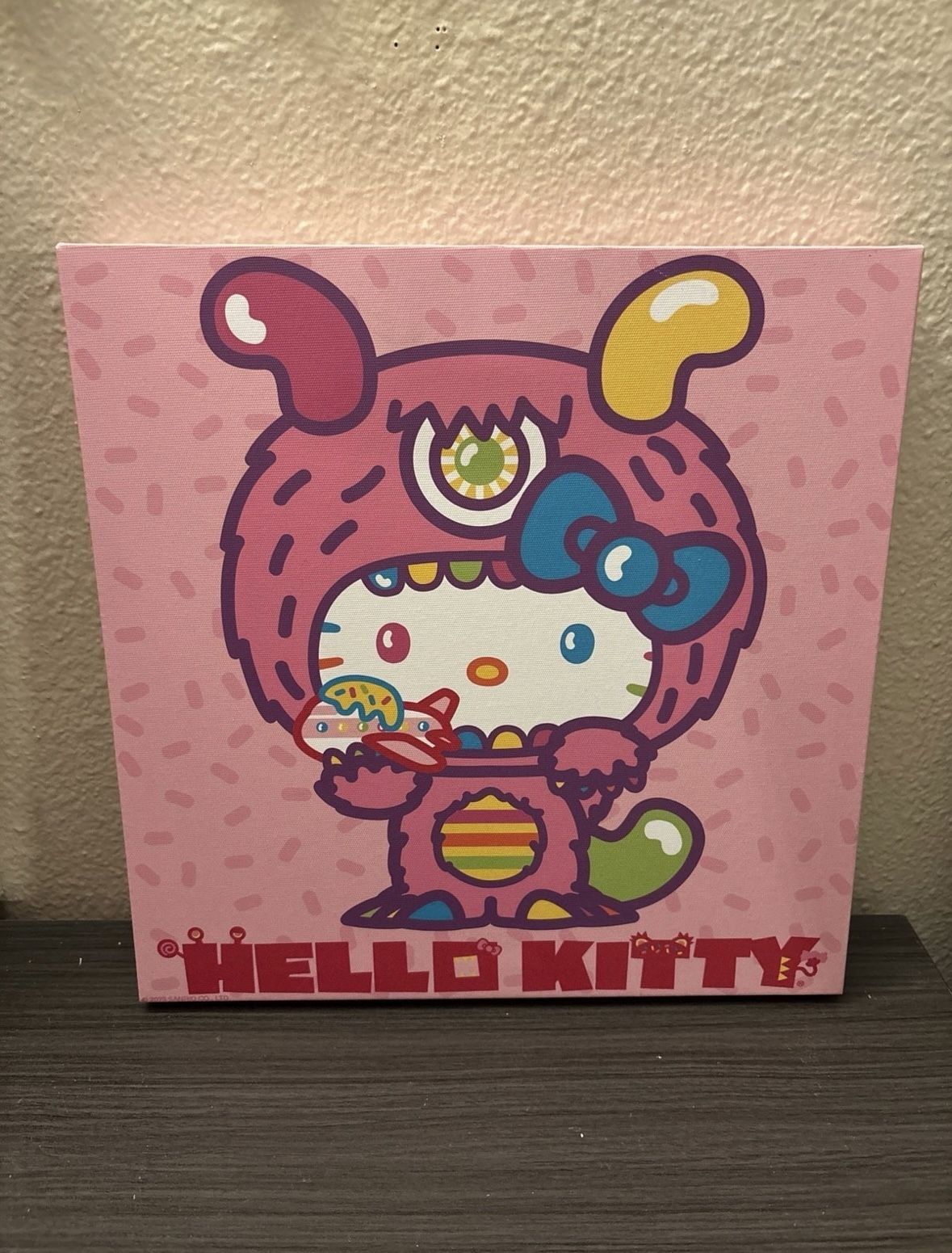 Hello Kitty canvas wall decor