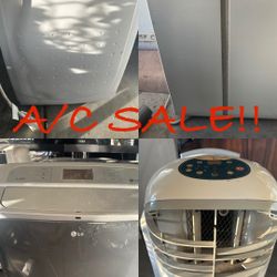 Portable A/C Unit Sale!!!