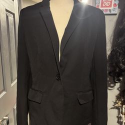 Classic Black Blazer 