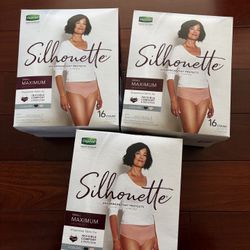 Depend Silhouette Adult Incontinence Underwear, S, $8/each