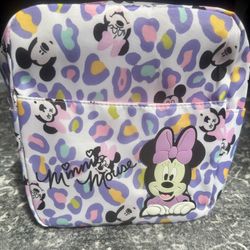 NEW IN BAG/ DISNEY/ MINNIE MOUSE SUPER COLORFUL CHEETAH PATTERN / TODDLER BACKPACK OR DIAPER BAG! 