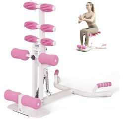 PAETA Squat Machine, Deep Squat Machine for Women, Glutes Workout Equipment with Adjustable Resistance Bands, Leg, Core & Ab Exercise Machine, Squat A