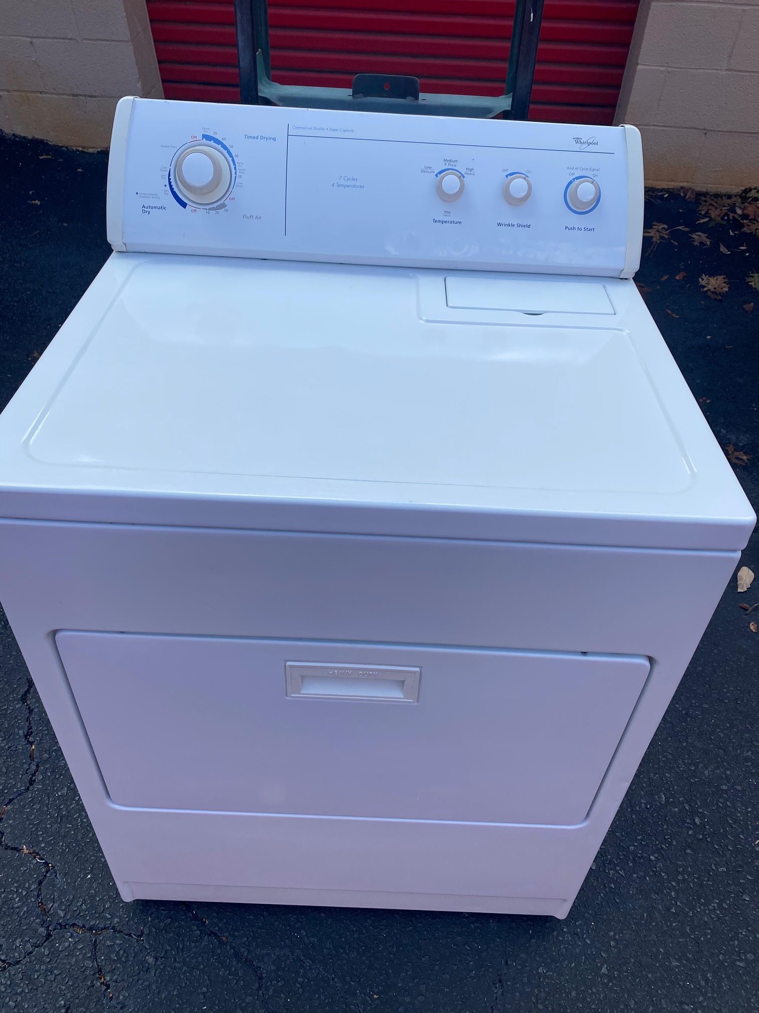 Whirlpool Dryer 