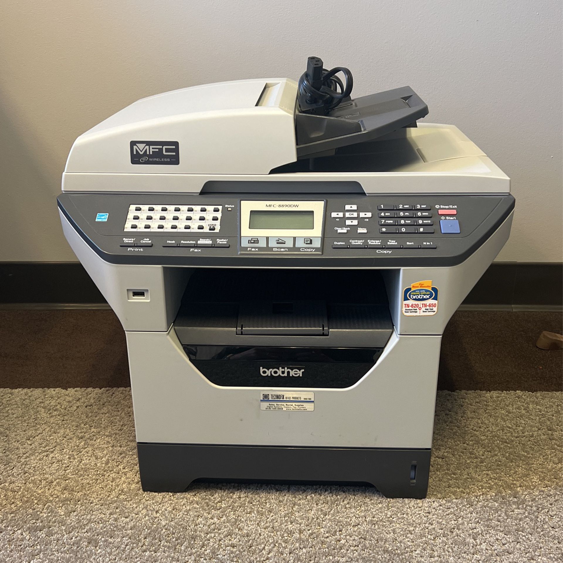 Brother MFC-8890DW Multi-function Laser Printer 