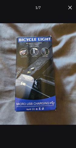 Lumen Super Bright Bicycle Lamp Rechargeable Lights Lantern for Bike/Scooter Flashlight Front Back Rear Lights