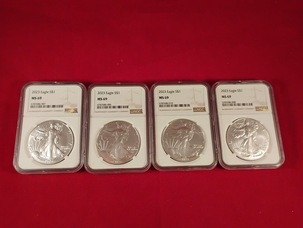 2023 Eagle S$1 MS69 By NGC
