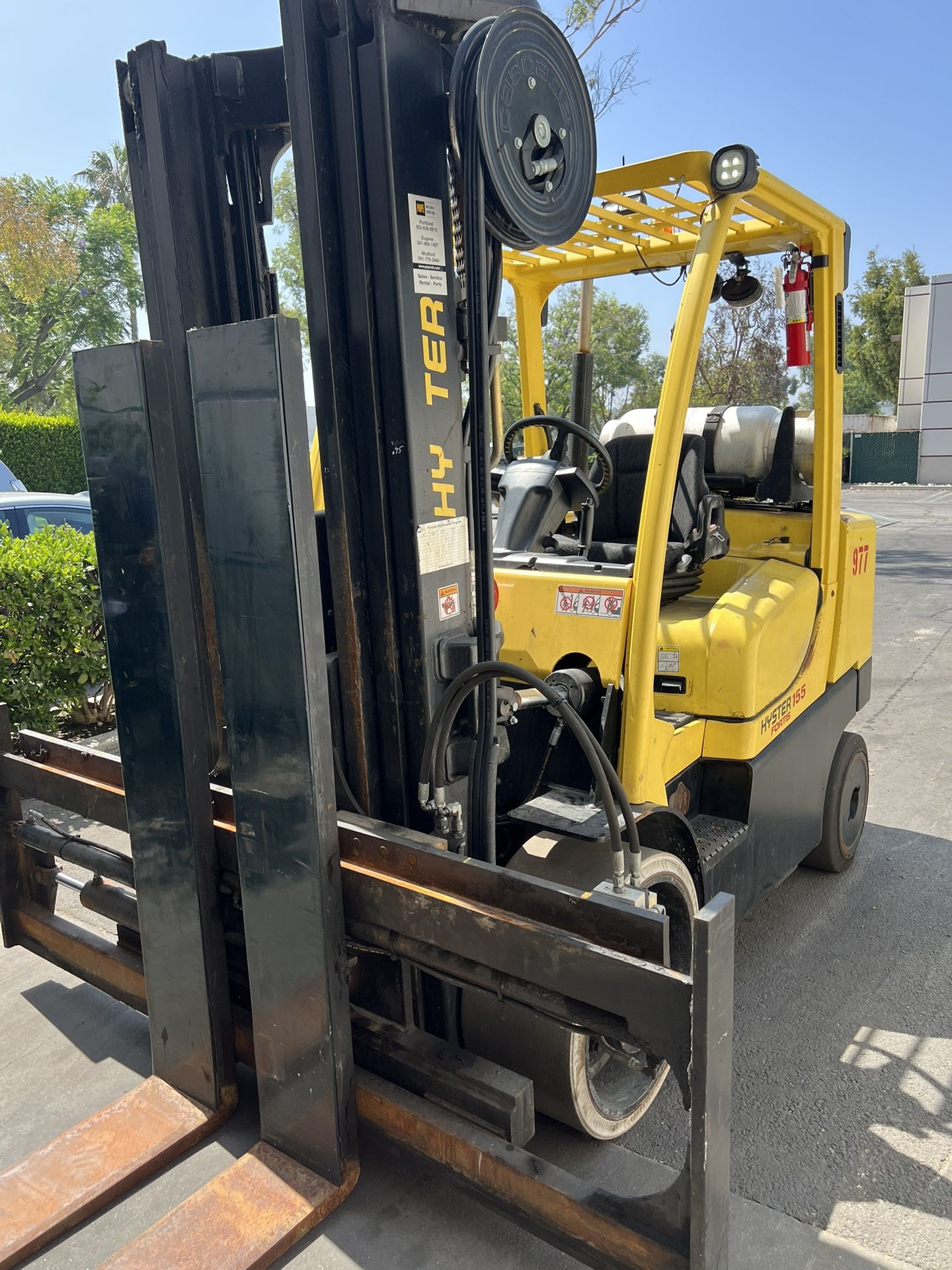 15,500lbs Hyster Forklift