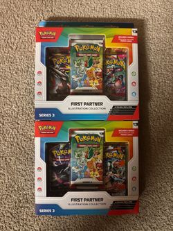 Pokemon First Partner Series 3 Illustration Collection Box