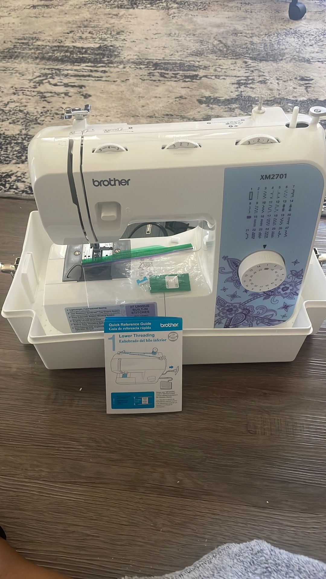 Brother sewing machine $75