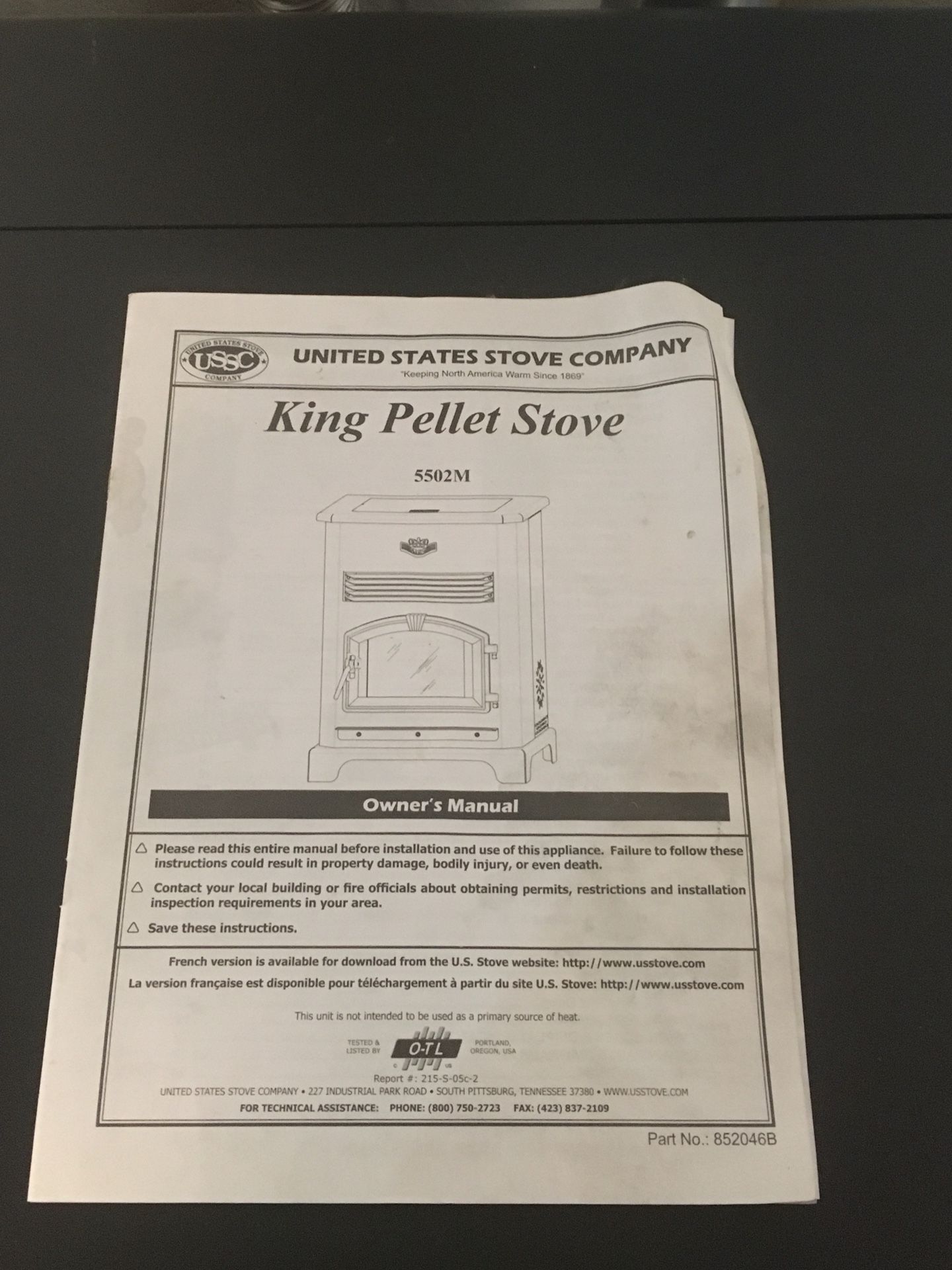 US Stove Company King 5502m Pellet Stove for Sale in New Bloomfield, PA -  OfferUp