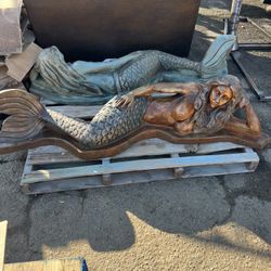 Sirenas De Cemento $360 Cada Una 