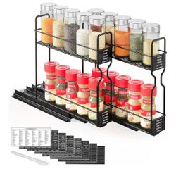 Pull Out Spice Rack - Space Aid