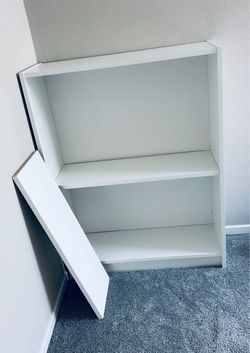 White shelf new