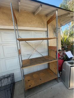 Storage shelves