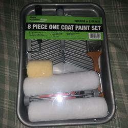 8 Piece One Coat Paint Set (Sealed)