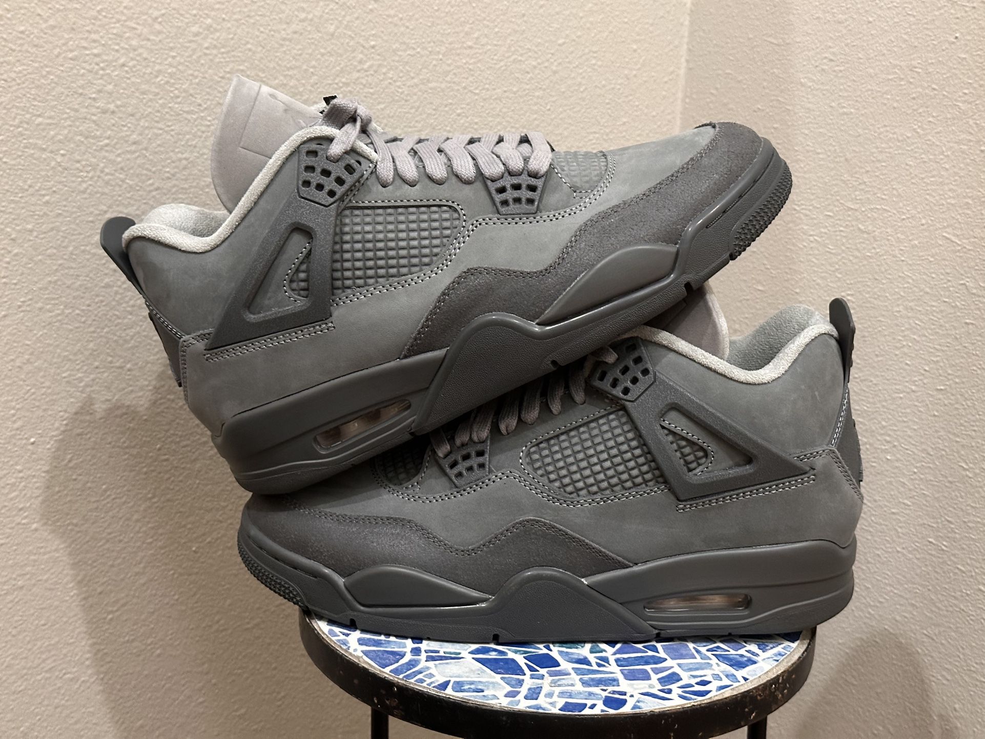 Jordan 4 Wet Cement Size 10 Brand new No box No trades