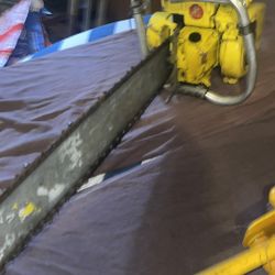 24” McColluch Chainsaw 