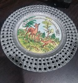 Vintage German Metal Wall Hangers