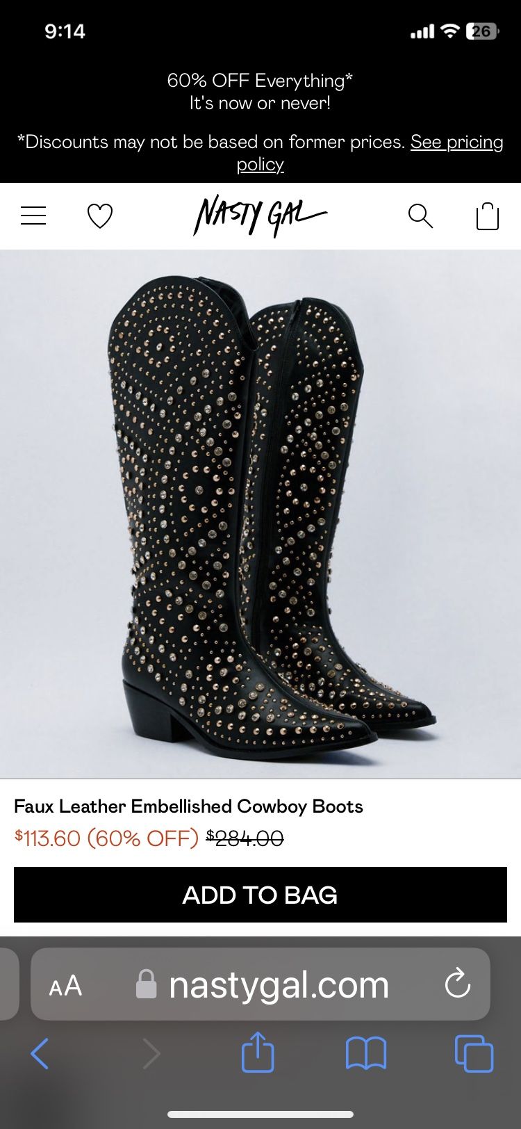 Studded Boots