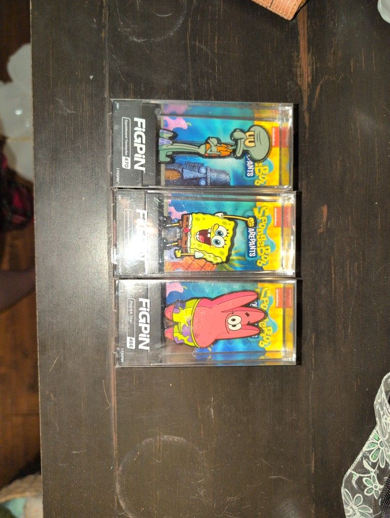 SpongeBob SquarePants Figpins