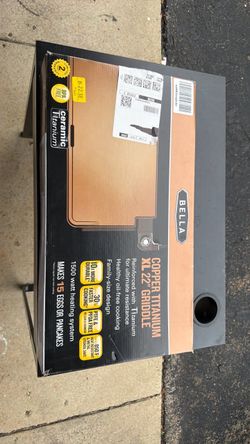 Bella Copper Titanium XL 22" Griddle