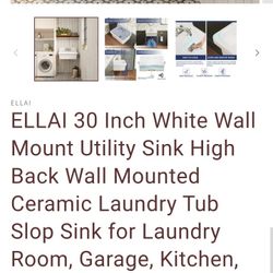 Ellai 30 Inch Sink