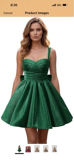 Green dress