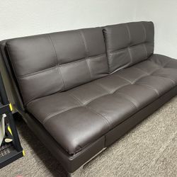 77” Wide Folding Futon Sofa Bed 