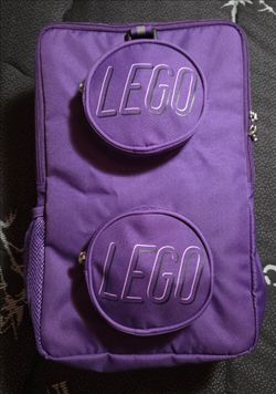 Lego backpack licensed "purple" limited Edition π Color brick design NEW