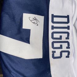 JSA authentic Trevon Diggs Signed Jersey