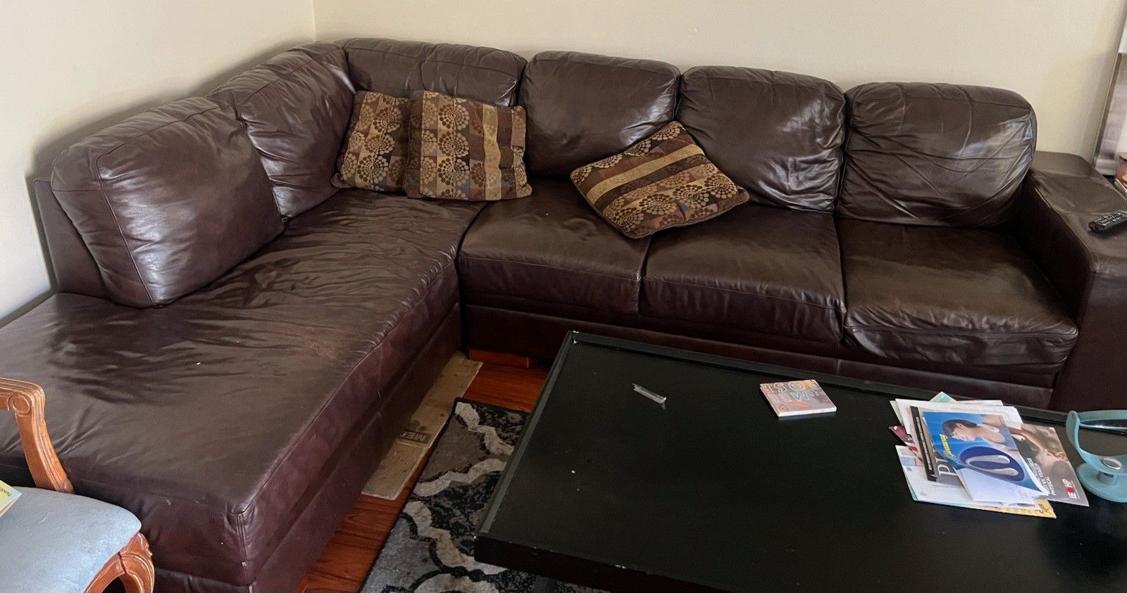 Sectional Sofa & Chair Combo