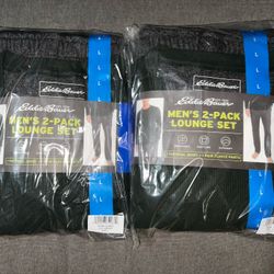 Two Eddie Bauer Men’s 2 Piece Lounge Set 