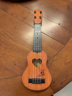 Toy Guitar With Real Strings