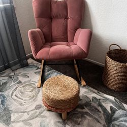 Rocking Chair & Stool