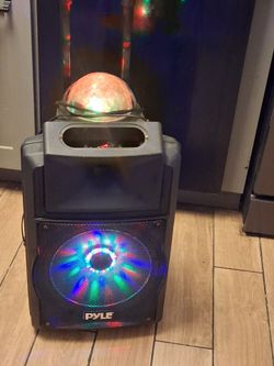 Pyle Portable Speaker w/ Lights